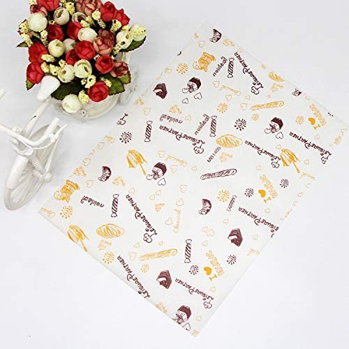 Wax Paper Food Basket Liners BBQ Picnic Greaseproof Baking Paper