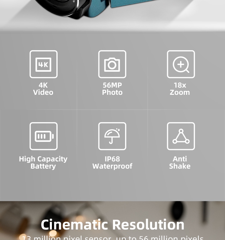 Professional New Product Hd Sexi Video Waterproof Camera China Enclosure