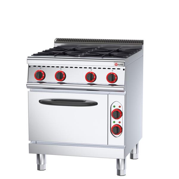 Vertical 80L Stainless Steel Gas Tilting Braising Pan/Bratt Pan for Commercial Kitchen