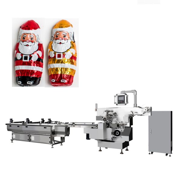 High Efficiency Automatic Wrapping Machine for Chocolate Bear Shape with 200-300 Pics/Min Speed
