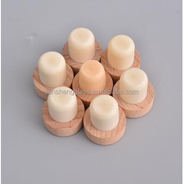 Couvercles de bouteilles de vin en bois sans déversement bouchons à T-plug bouchon de bouteille bouchon de bouchon de bouchon de vin rouge