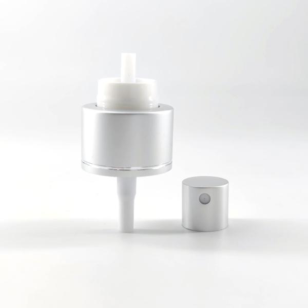 24mm 24/410 Silver Aluminum Fine Mist Sprayer Perfume Serum Toner Pump Dispenser