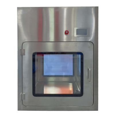 HEPA Filter 50Hz Steel Air Flow Cabinet Stainless Steel Dynamic Pass Box