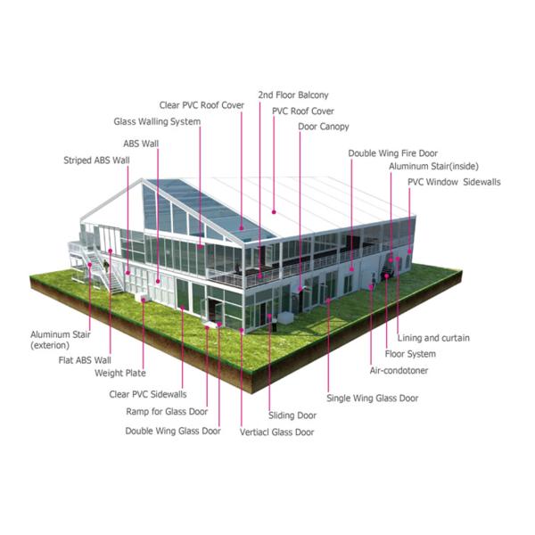 Рамки шатра этажа палубного судна Hengnuo 2 гостиная двойной алюминиевой на открытом воздухе