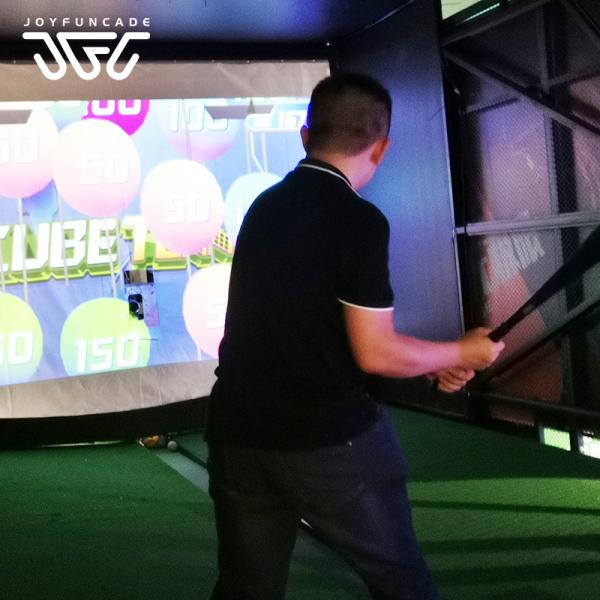 Machine à battre de base-ball AR fonctionnant à la pièce pour les arcades et les gymnases