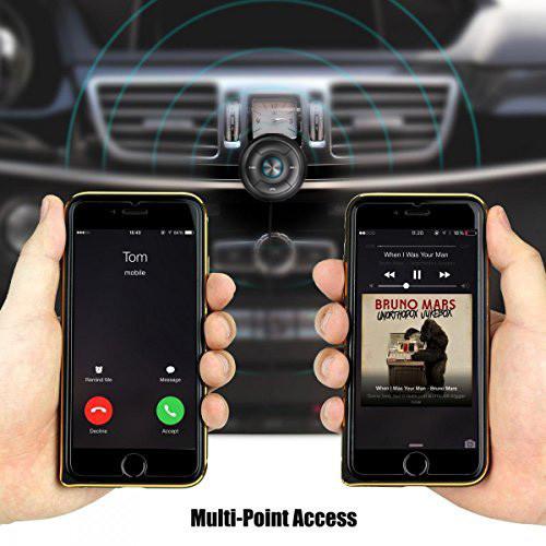 2018 Car MP3 Audio Player Bluetooth Car Kit bluetooth music receiver FM Transmitter aux Dual
