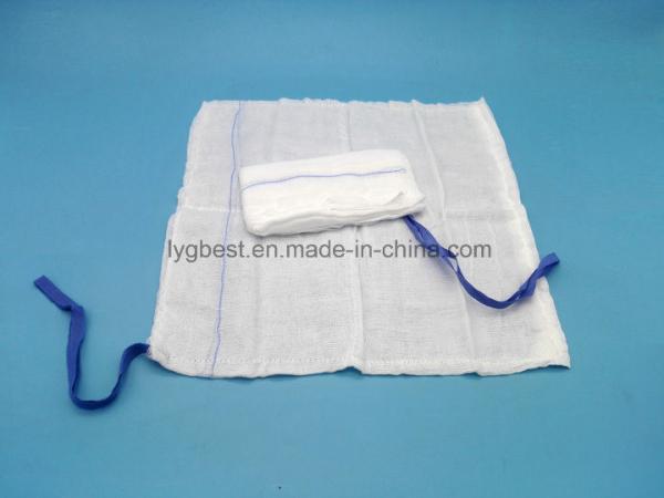 Cotton Gauze Lap Sponge For Abdominal Surgery Medical Wound Dressing