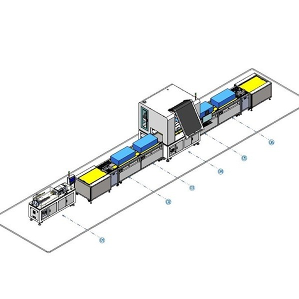 Single/Double Group Solar Cell Assembly Line Lifepo4 Lithium Battery Production Line