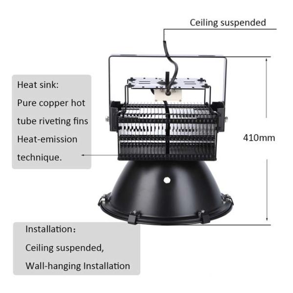 IP65 Waterproof Commercial High Bay Lighting 300W Cool White For  Golf Courses
