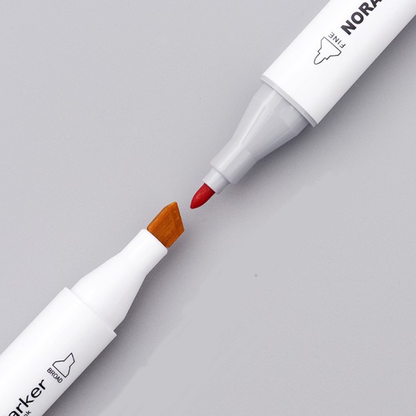 36 Colors Double Head Printing Color Number Oily Custom Markers Pen Marker Pen Permanent