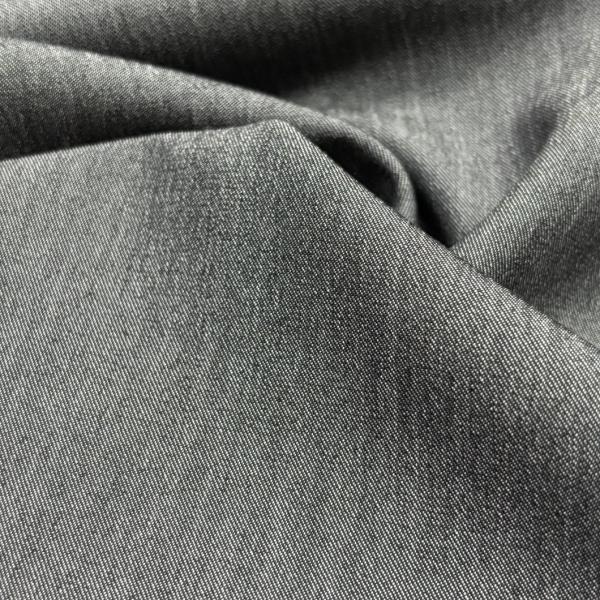 77%Polyester 17%Rayon 6%Spandex Fabric with Denim Effect