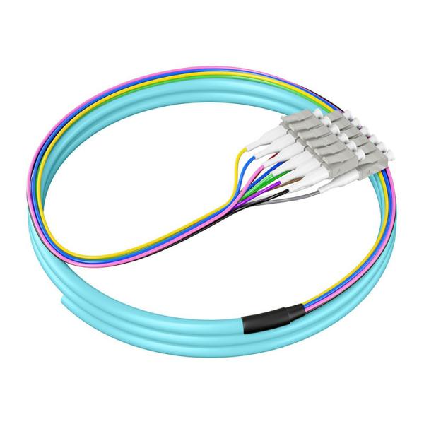 PVC LSZH HXCOWO Novel 12-Color 12-Core LC FC SC ST UPC/APC Single Mode G657A