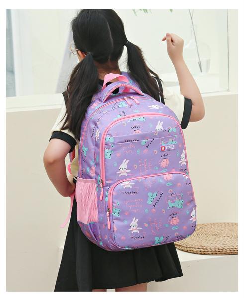 Bolsa Nova Escola Primária Bolsas para Meninas Doces Bonitas Leve Mochilas Casual Bolsa Escolar
