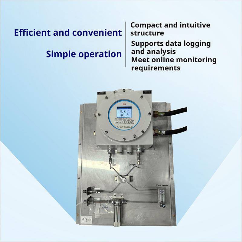 Industrial Multi Component Gas Analyzer Explosion Proof For O2 CO CO2 CH4 CnHm H2S H2 NH3