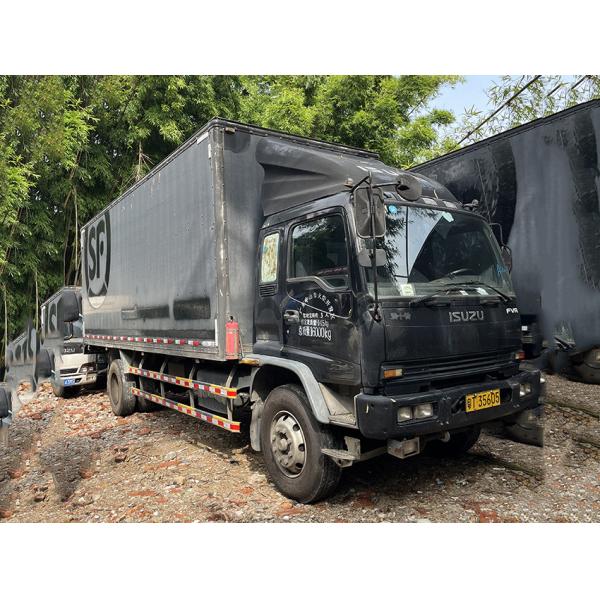 Japão ISUZU LHD caminhão de carga manual de segunda mão caminhão de carga 4x2 Drive