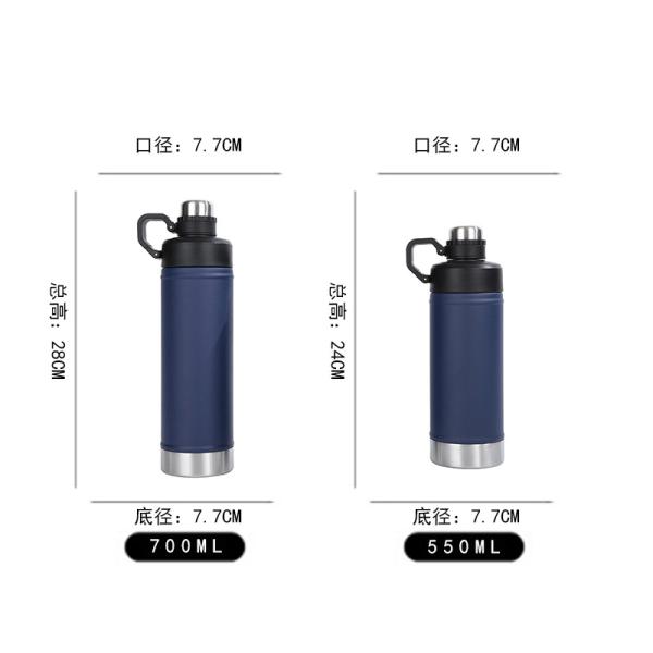 Equipped Anti-corrosion Coating 550ml Vacuum Flasks for Vacuum Insulated Water Bottle