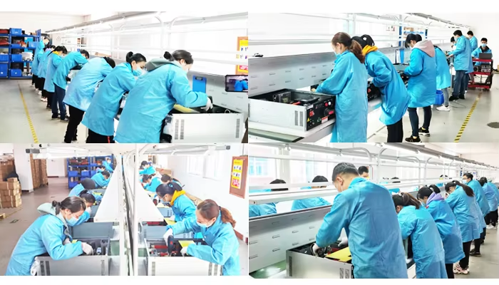 High Efficiency 96S 307.2V 50A BMS for Lithium Batteries Energy Storage System