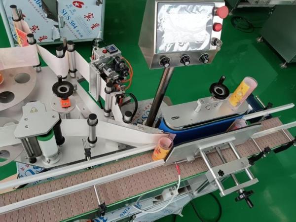 高効率の自動ラベル付け機 プラスチックとガラスボトルのための20-1500ml 炭素リボンマーク能力