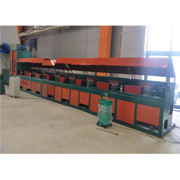 High Speed Straight Line Wire Drawing Machine For High / Low Carbon Steel