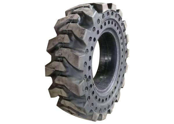 56% Solid Rubber Tricycle Tires 10-16.5 High Tensile Strength Long Useful Life