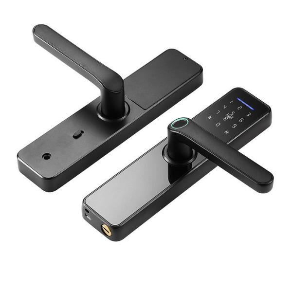 OEM Bluetooth Digital Door Lock , Electronic Keyless Entry Door Lock