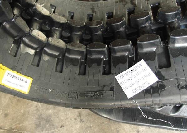 Kubota Replacement Excavator Rubber Tracks For Kx120.5 Size 500 X 92 X 84mm