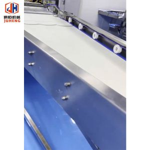 Alimento imediato semi terminado Paratha mergulhado panqueca Shredded que faz a máquina totalmente automático