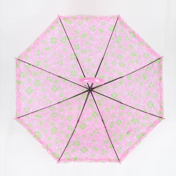 Girls Kids Pink Umbrella Durable , Cartoon Character Kids Princess Umbrella