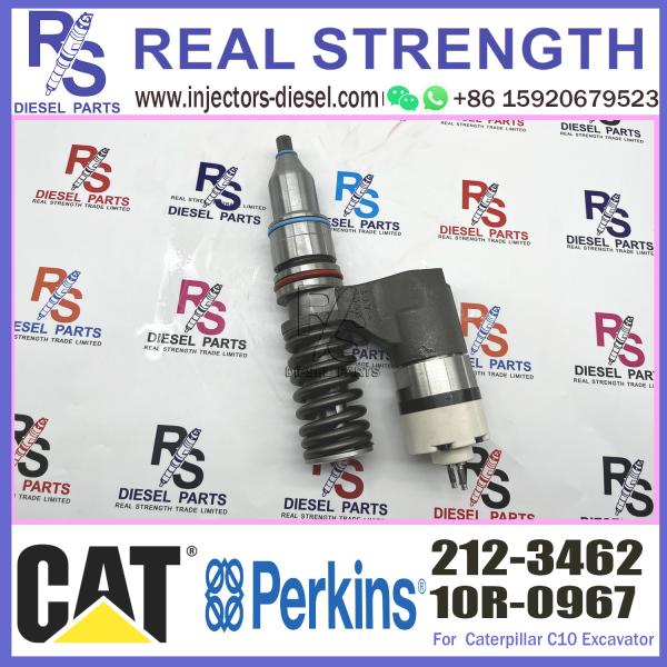 Construction Machinery Parts C12 C13 C15 engine fuel injector 2123462 212-3462 for CAT Excavator