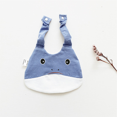 29cm*26cm Newborn Baby Bibs Super Absorbent With Adjustable Snap