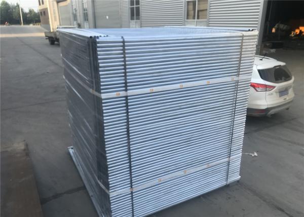 Melbourne Temporary Fencing Panels OD 32mm wall thick 2.00mm HDG 42 microns 2.1mx2.25m Mesh 60mm*150mm