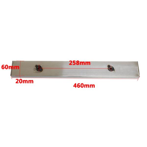 Bright Colour Stainless Steel Barber Chair Base For Beauty Salon Chair 460*60*20mm