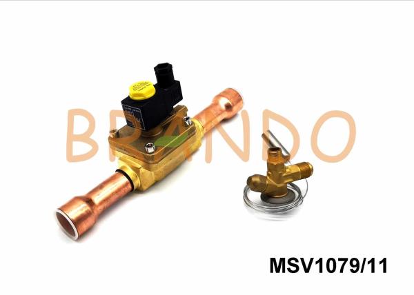 MSV-1079/11 Liquid Solenoid Valve For Refrigeration , G 1 3/8'' Electromagnetic Valve
