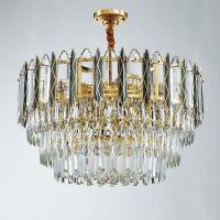 Lámpara del dormitorio de la luz los 60cm de Crystal Metal Luxury Home Pendant