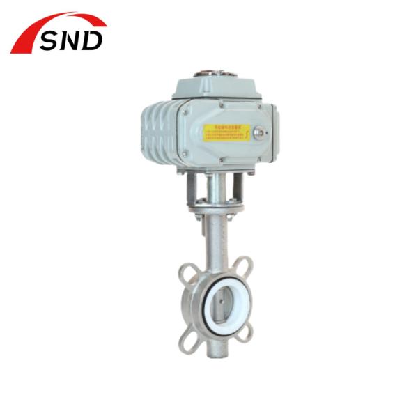 Válvula de mariposa eléctrica personalizada de acero inoxidable 900LB 1500LB 2500LB