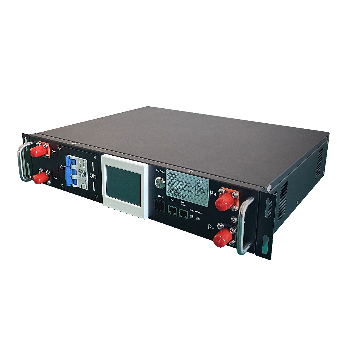 ESS Солнечное высоковольтное BMS Общее решение 192V 50A с 15S BMU