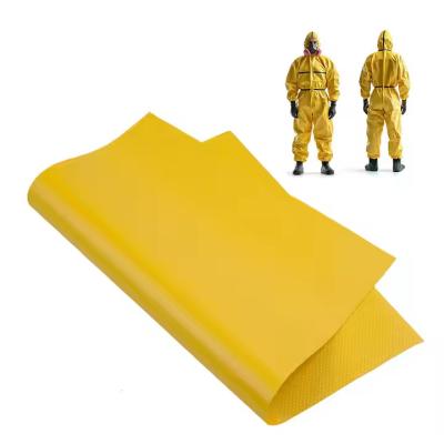 Waterproof 1000D Polyester PVC Coated Fabric For Chemical Protective Clothing