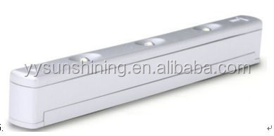 Light Gray Wireless Vibration Activated Step Light for Home Hotel Stick on Anywhere