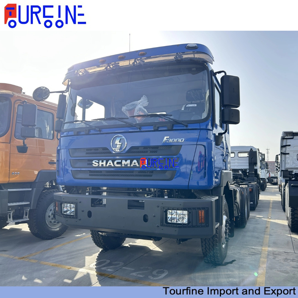 500HP Shacman F3000 Tractor Truck 6×4 LHD Driving Heavy Duty Prime Mover For Guinea