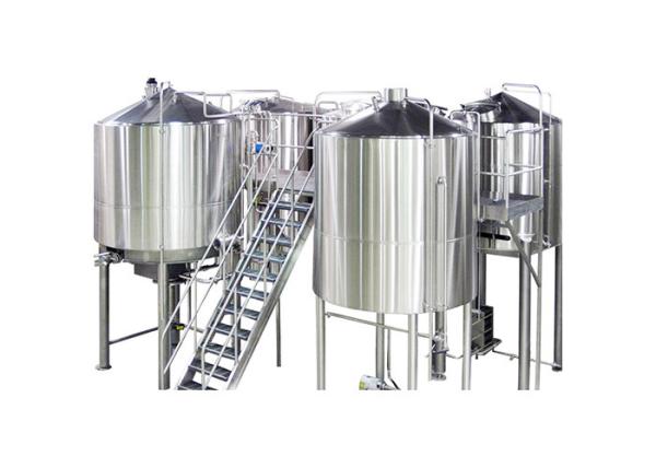 Automatic Control Industrial Beer Brewing Equipment 1500L Output / Brew
