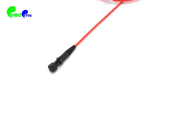 OM2 5M 50 / 125μm 2.0mm SX MTRJ Female - MTRJ Female Fiber Optic Patch Cable With PVC Orange Jacket