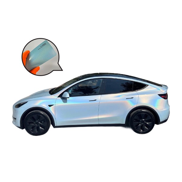 Glossy Ghost Midnight Car Wrap Reflective Vinyl Blue Race Car Stickers Car Vinyl Stickers Blue Chameleon Tint