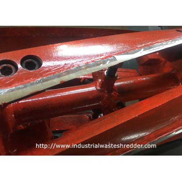 PET Fiber Wire Industrial Waste Shredder PTT Fiber Cutting Machine Uniform Discharge