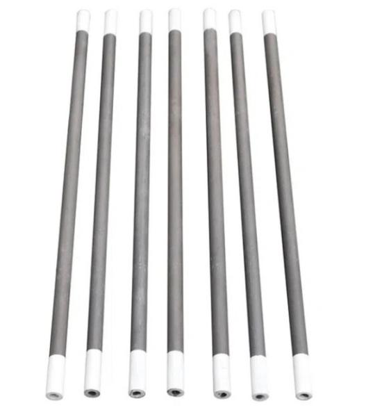 Silicon Carbide Electric Heating Element Dia 8mm High Density