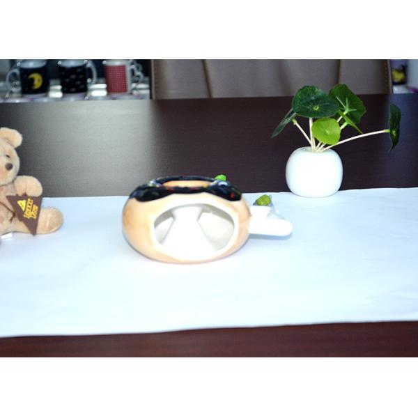 Creative Promotion Personalized Kids Mugs Doughnut Shape Dolomite Drinkware