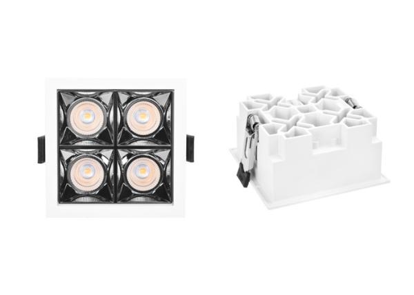 SMD5050 Led Recessed Downlight / Aluminum 12 Watt Led Downlight 60 - 70lm/W