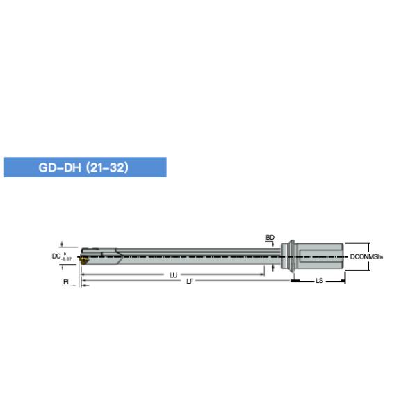 Bright Surface Gun Drill Tool Industrial High Accuracy With Coolant Hole