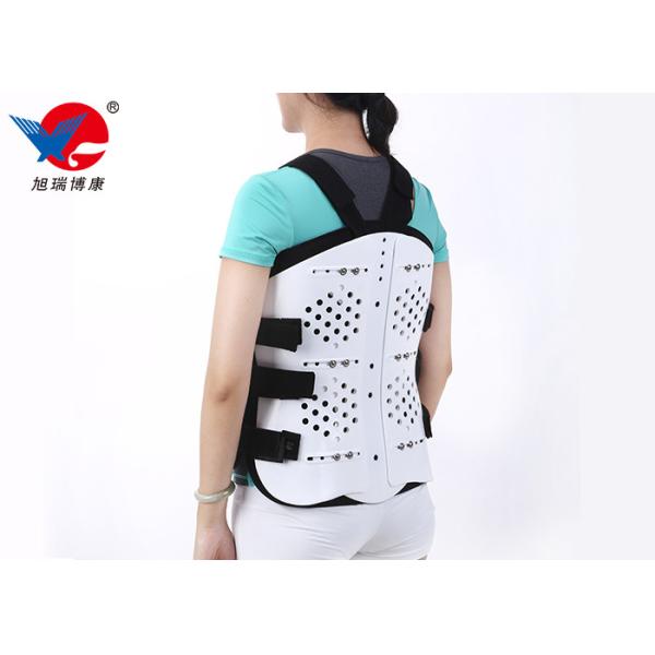 Flexible Plastic Plate Medical Orthosis , Lightweight Free Size Lumbar Spine Orthosis
