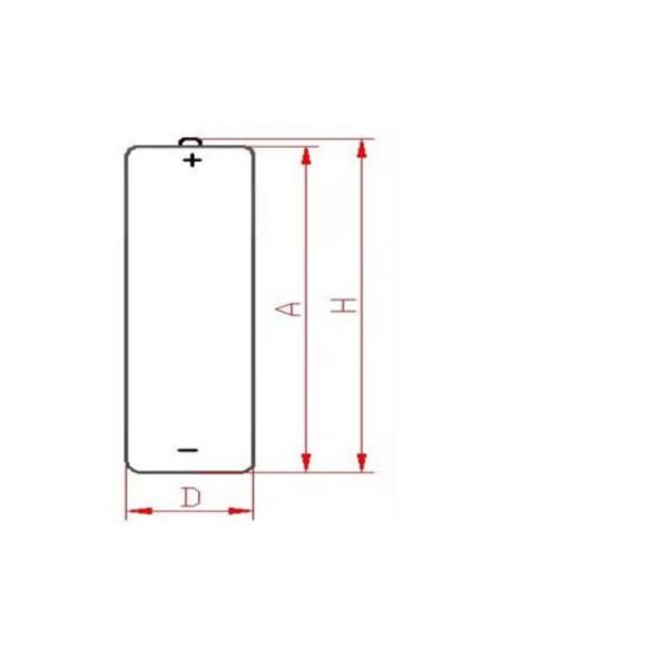 Высококачественный USB Type-C перезаряжаемый литийный аккумулятор размер D мощный и надежный