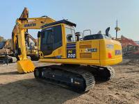 Excavadora Komatsu de 20 toneladas usadas con alta confiabilidad Motor SAA6D107E-1 Modelo 2021